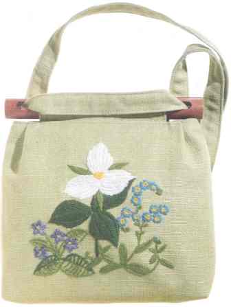 #334 Wildflowers Shoulder Bag