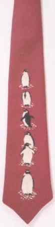 #449 Penguin Party Necktie