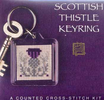 #101935 -- Scottish Thistle Keyring Kit