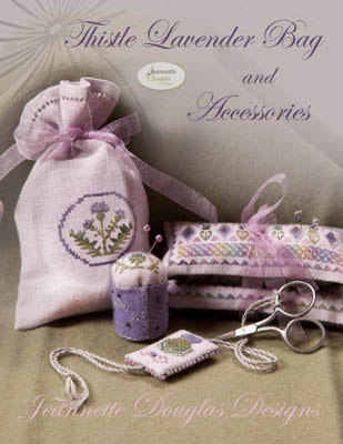 #42259 -- Thistle Lavender Bag and Accessories